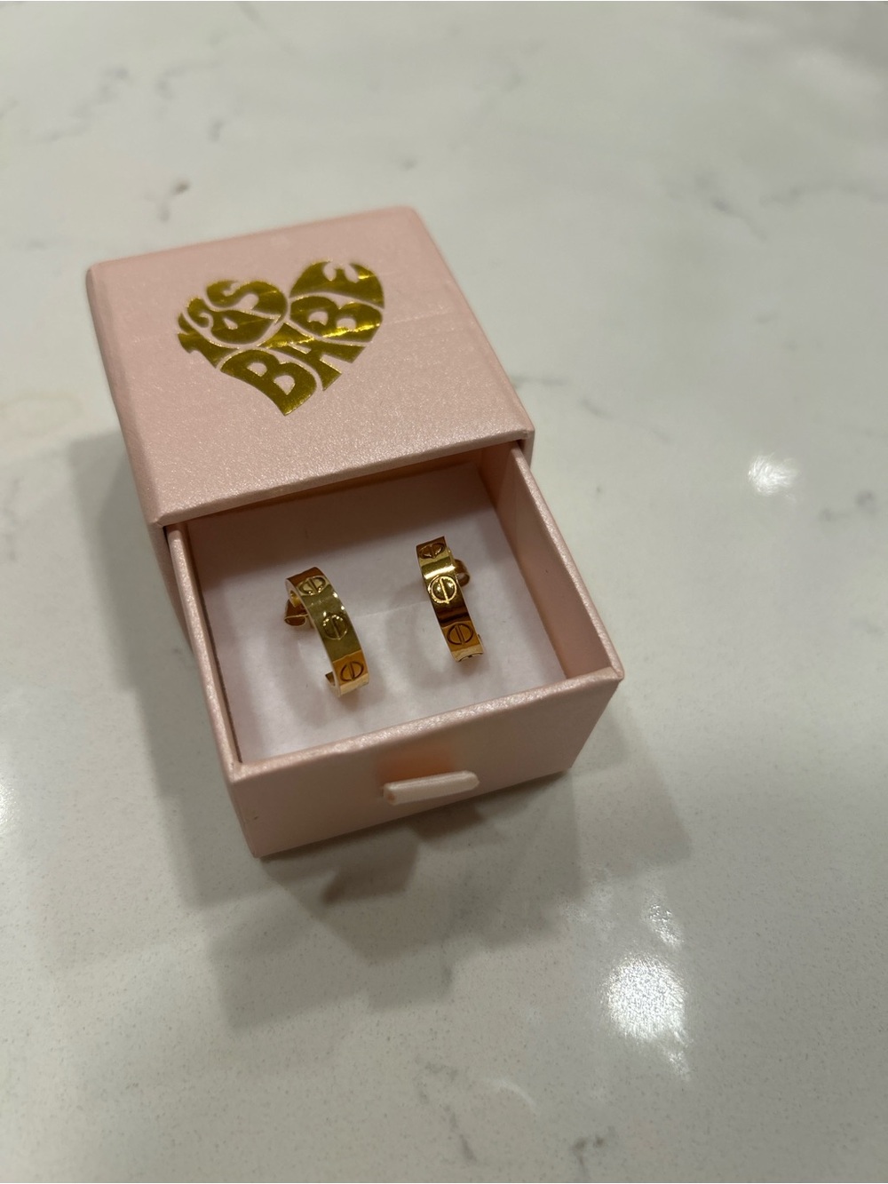 Gold Stud Earrings Women Jewelry